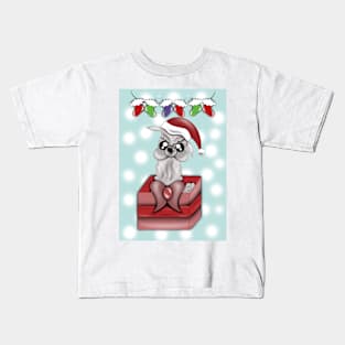 Llama Christmas Kids T-Shirt